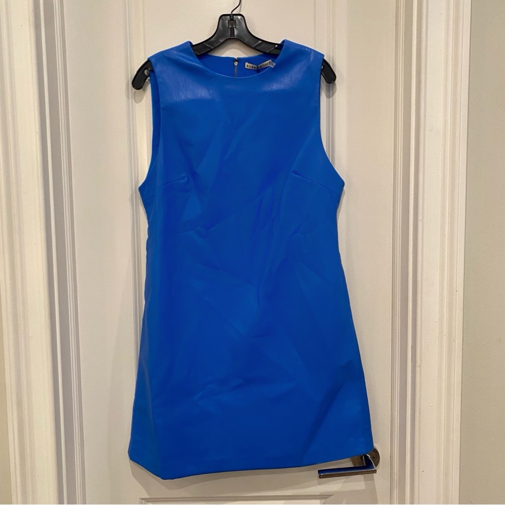 Alice + Olivia Vegan Leather Dress
